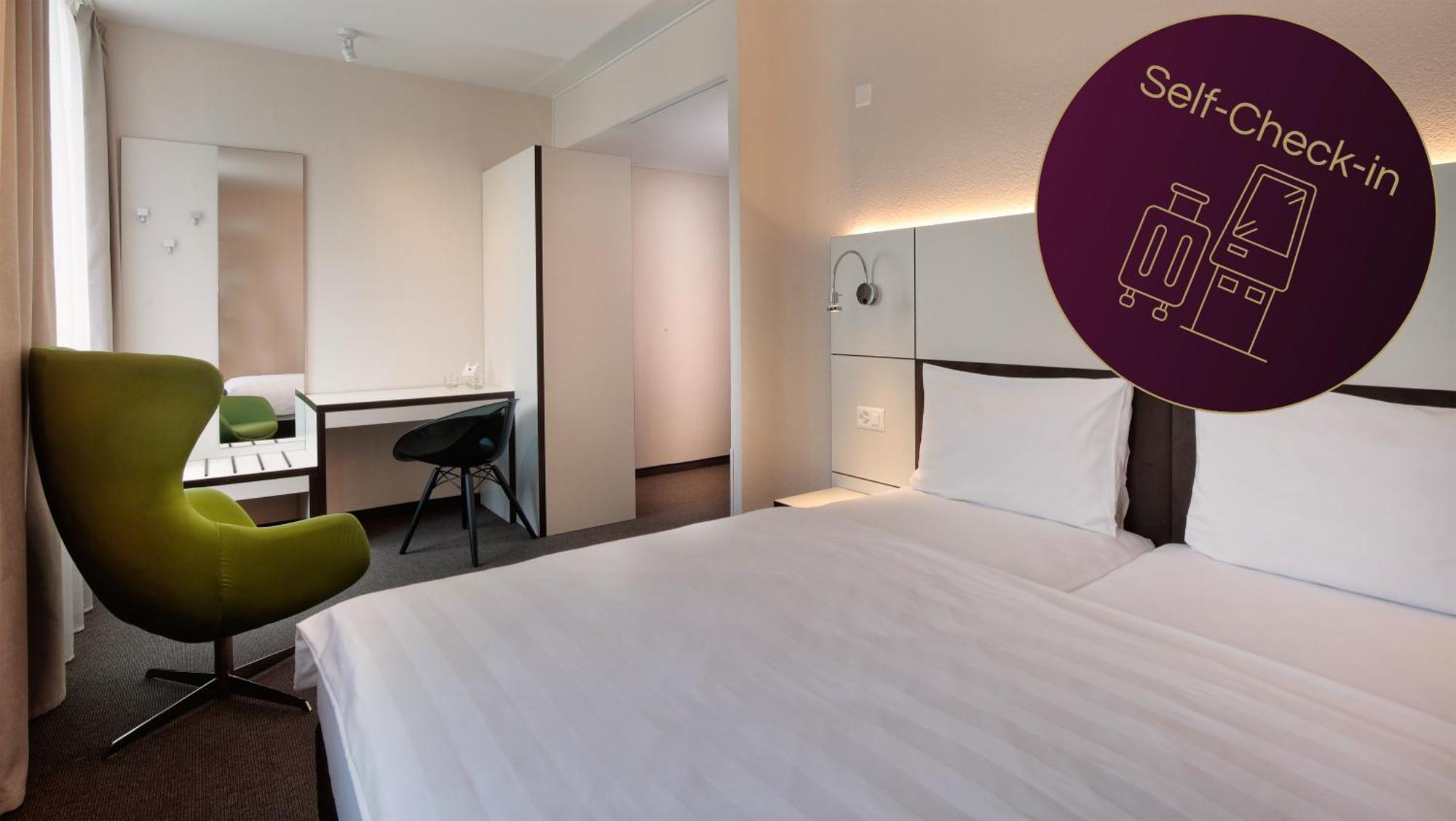b_smart motel Basel Eksteriør bilde